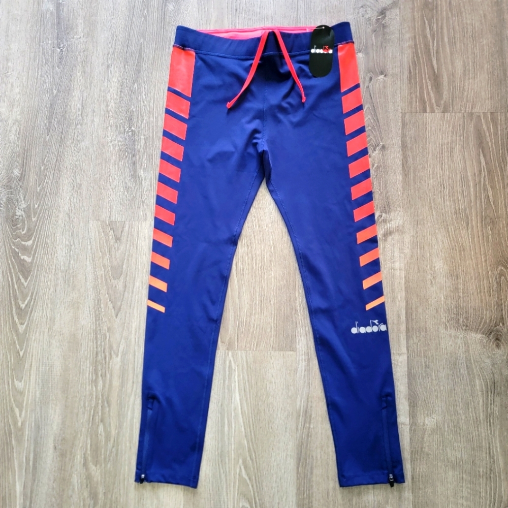 BRAND NEW Diadora Running Tech Advanced Leggings Mens Size Medium